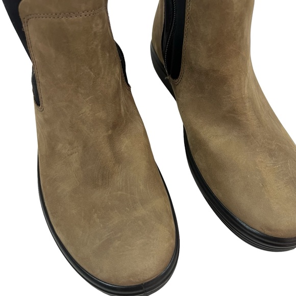 Ecco 10-10.5 Women’s Soft 7 Tred GTX Chelsea Boot Brown/ Black - Picture 5 of 13